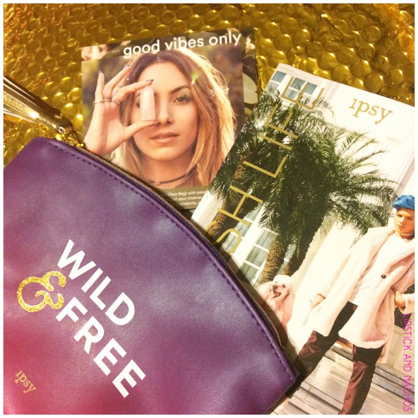 ipsy good vibes only wild and free august glam bag